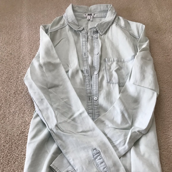 Paige chambray button up shirt - Picture 3 of 4